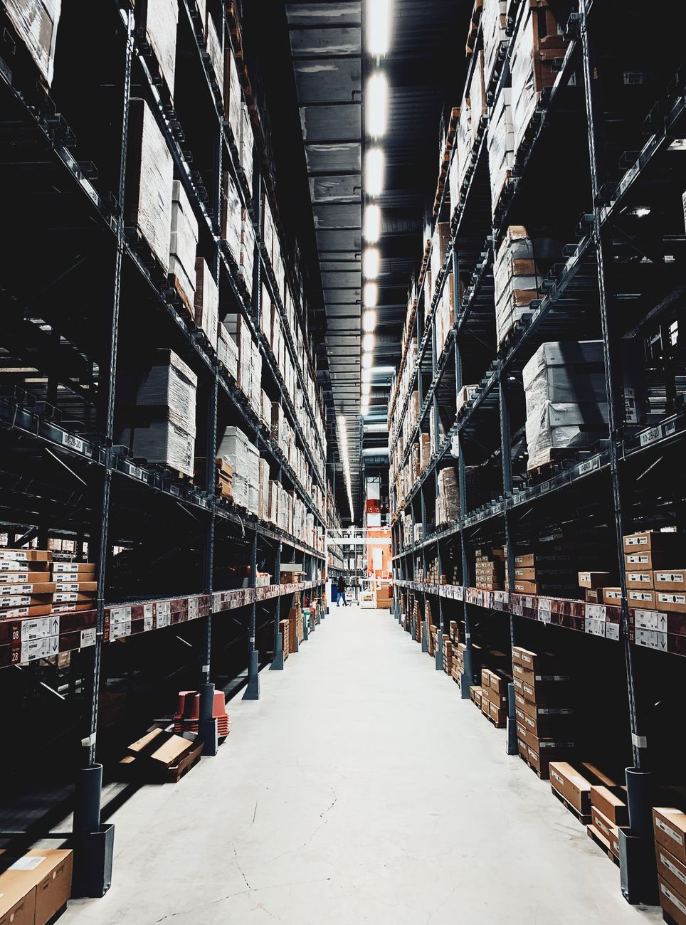 Modern logistics distribution warehouse center Singapore